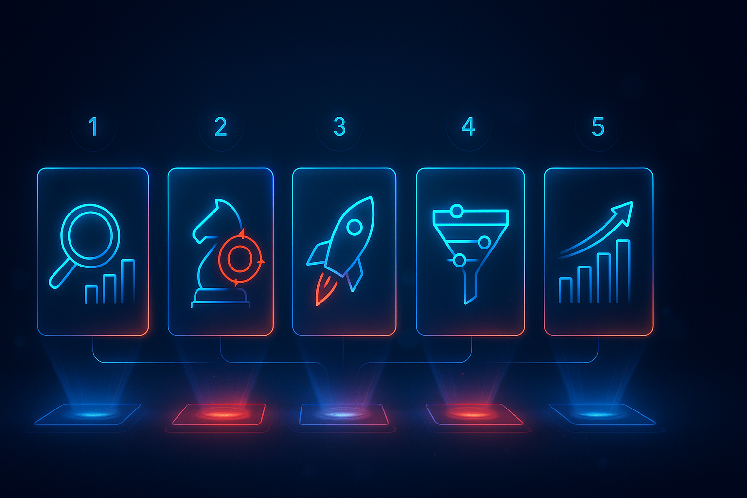 PPC workflow illustration – Best top 10 digital marketing agency's in 2025