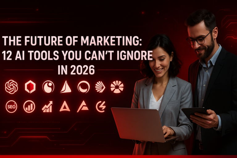 Top 12 AI Tools Recommended by a Digital Marketing Agency Hyderabad for 2026